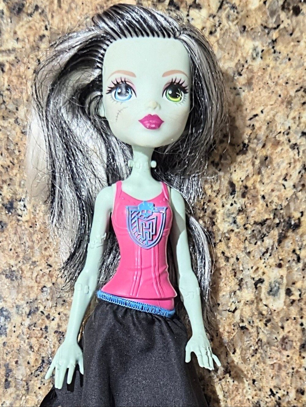 Monster High Doll Frankie Stein Spirit Cheerleader 15 Skirt Kids Halloween Girl